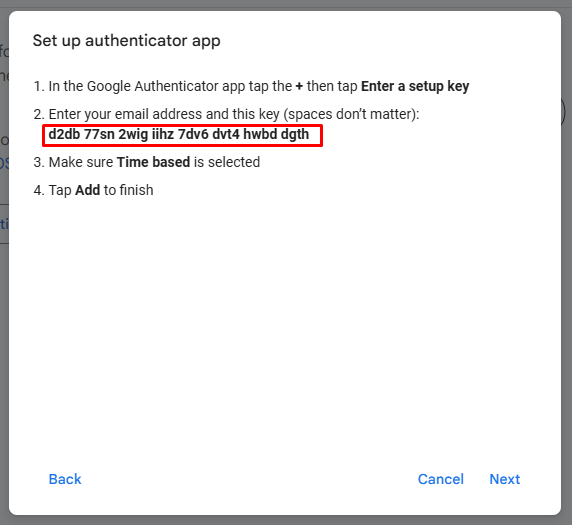 谷歌2步验证绑定密码器